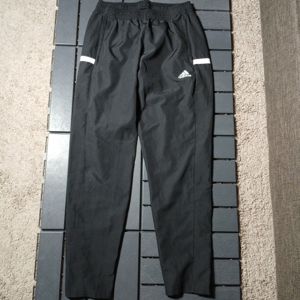 Adidas Response Astro Pants Unisex Sz Small Climalite Black Zipper Ankle Running - Picture 1 of 14